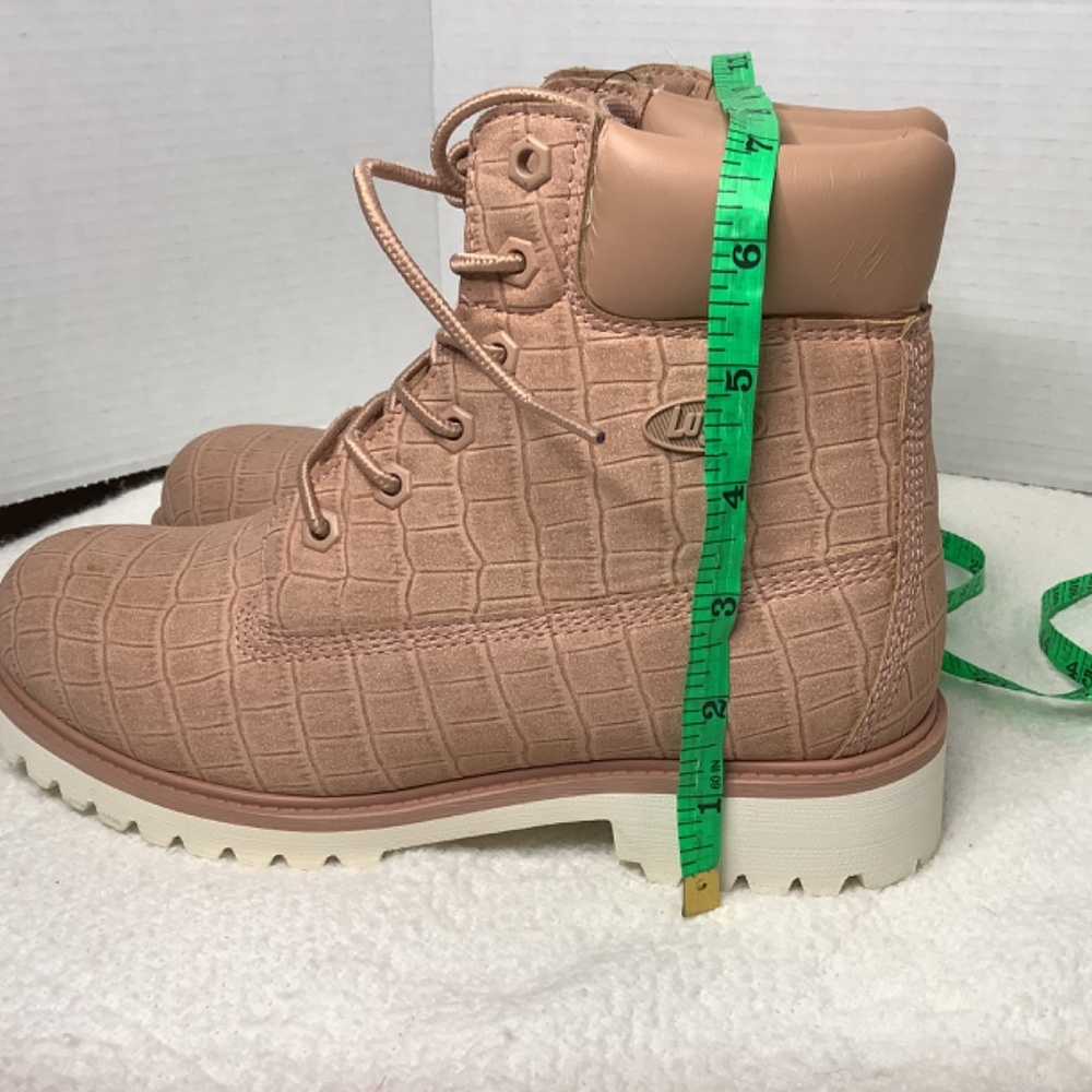 NWT LUGZ ankle booties camel/beige moto combat - Picture 12 of 15